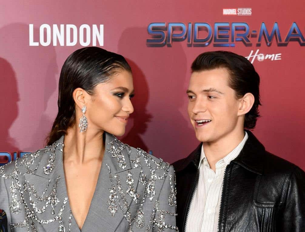 Zendaya and Tom Holland