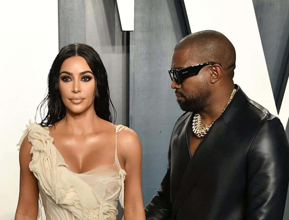 Kim Kardashian and Kanye West