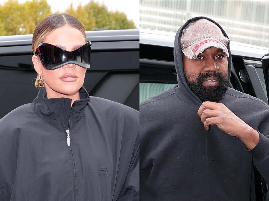 khloe kardashian, kanye west