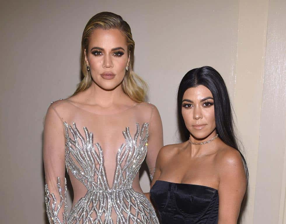 Khloe Kardashian and Kourtney Kardashian attend Gabrielle's Angel Foundation For Cancer Research Hosts Angel Ball