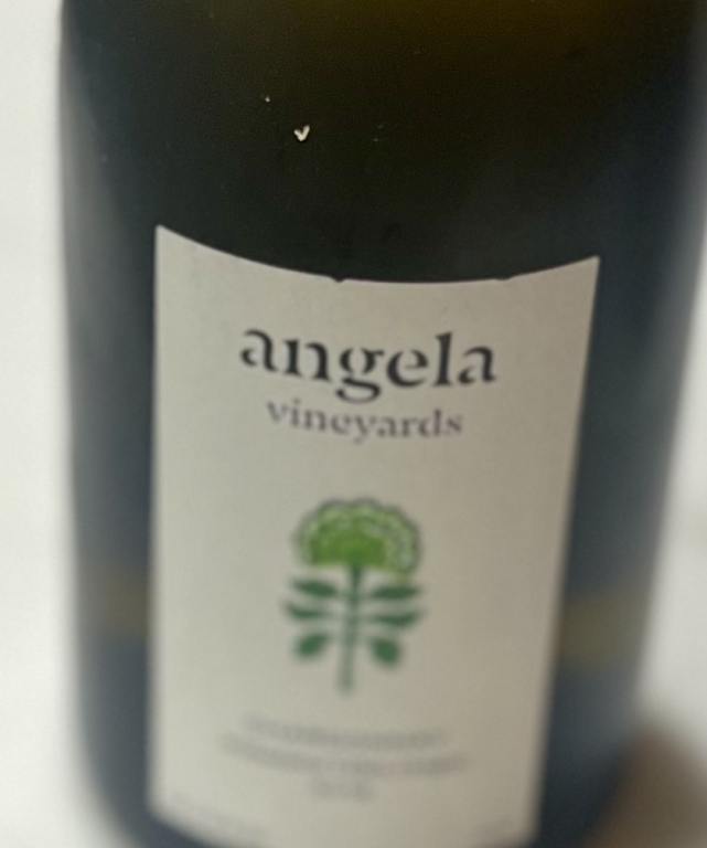 Bottle of Angela Chardonnay