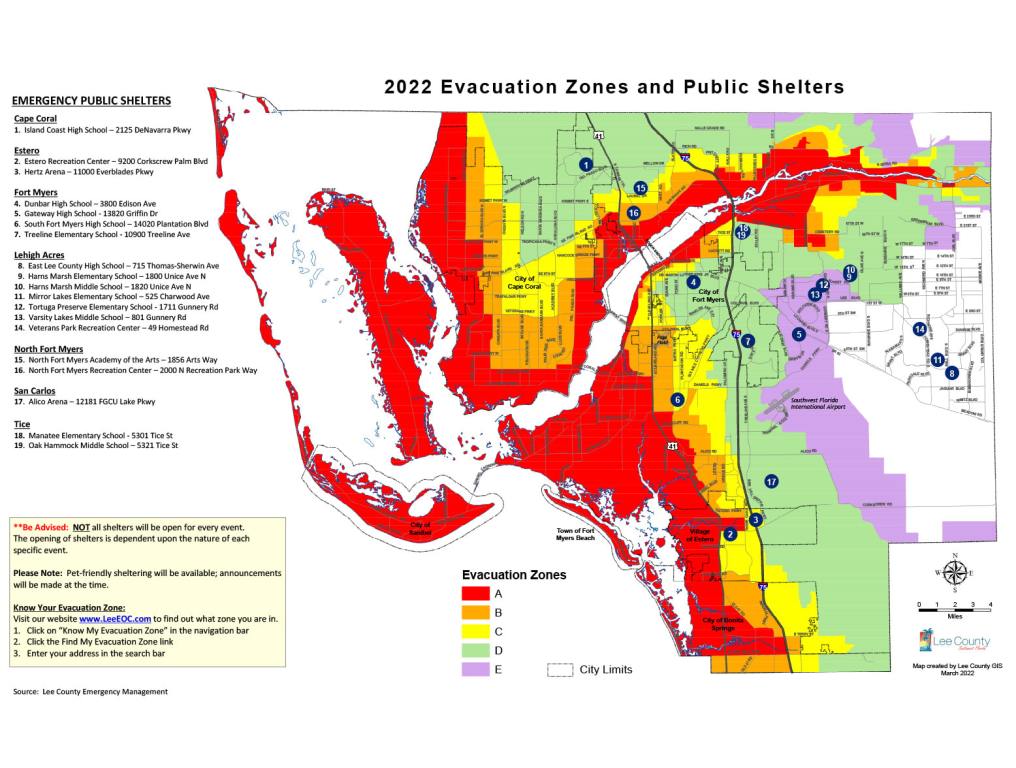 Hurricane Ian Tuesday 2pm Update – Lee And Charlotte County Mandatory 