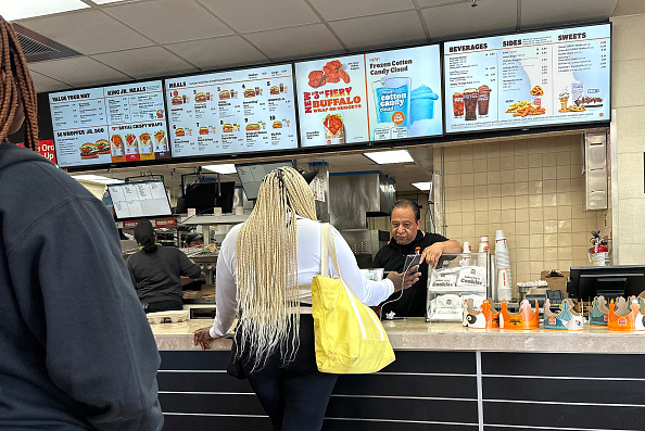 Increase In Minimum Wage For California Fast Food Workers Is Having Impact On Price Of Food.
Burger King launches a $5 Your Way Meal, competing with McDonald's similar deal, amid rising Florida fast-food prices.