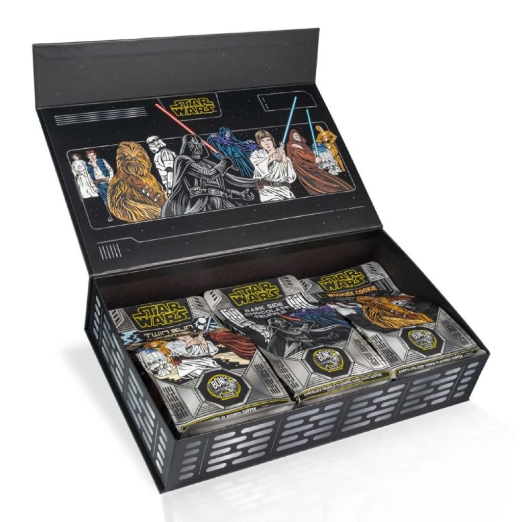 Star Wars box of coffee