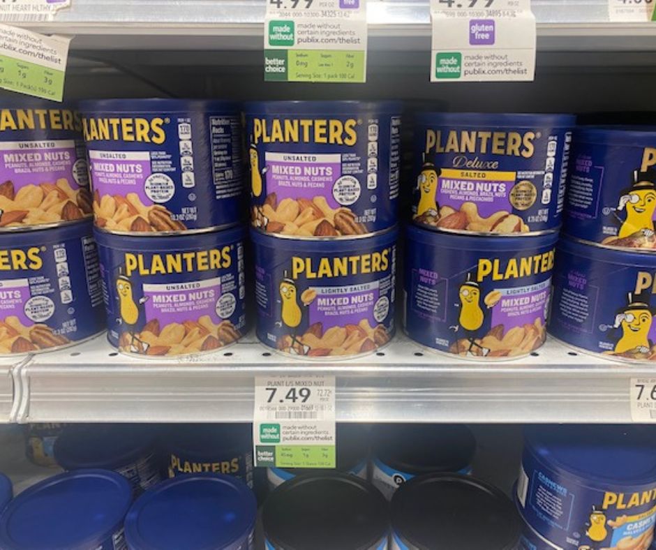 Hormel Foods recalls Planters snacks distributed to some Florida Grocery stores due to potential Listeria contamination.