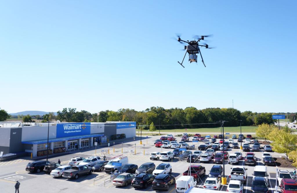 A Florida man arrested for shooting a DroneUp delivery drone for Walmart.