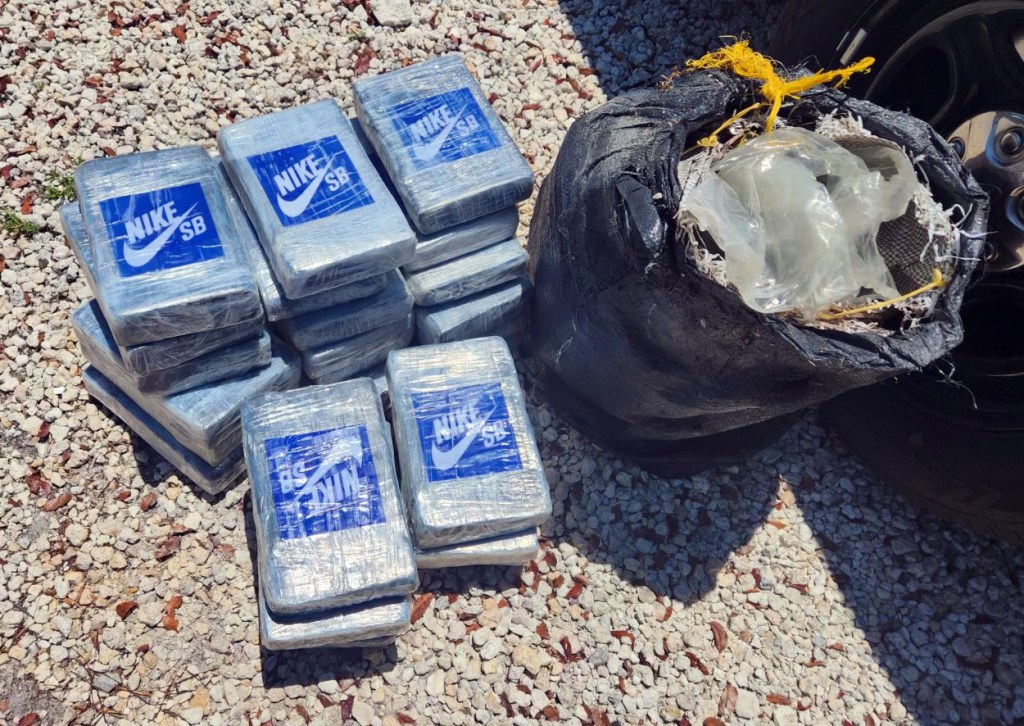A square grouper haul. 25 keys of cocaine