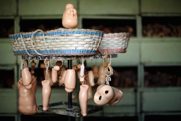 The Sydney Doll Hospital Centenary 

Meanwhile, a naked Florida woman was arrested after she showed up naked to her neighbor's birthday party, waving plastic doll legs and blaming the heat.