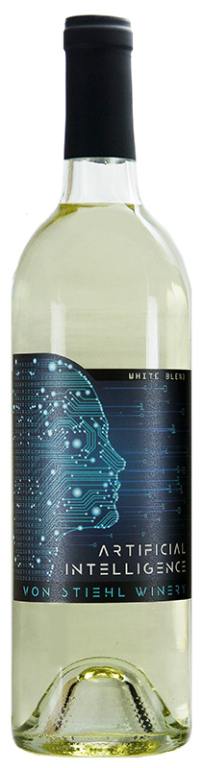 Bottle of AI wine for Artificial Intelligence Wine Making